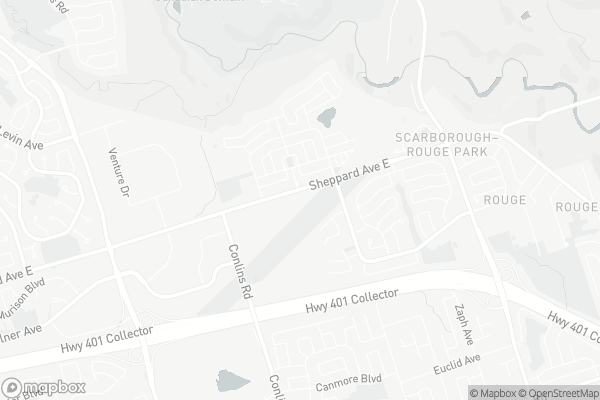 Map of 119-510 Kingbird Grove, Toronto