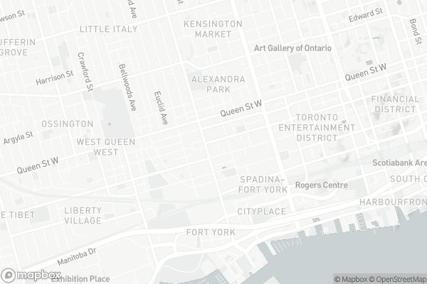 Map of 802-525 Adelaide Street West, Toronto