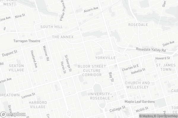 Map of 55A Avenue Road, Toronto