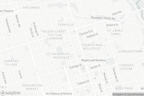 Map of 2510-57 St. Joseph Street, Toronto