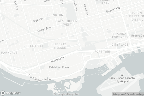 Map of 59 East Liberty Street, Toronto