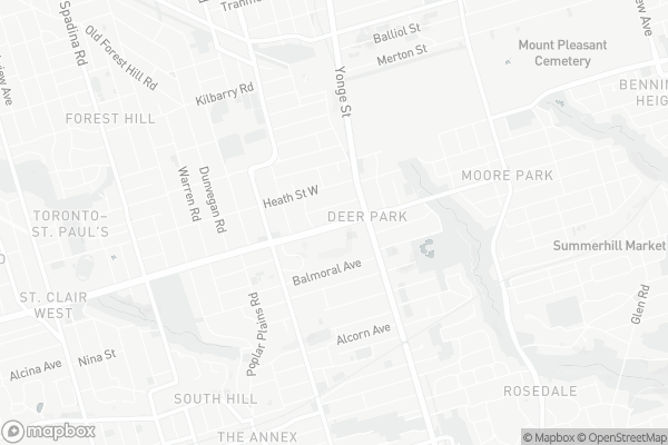 Map of 60 Saint Clair Avenue West, Toronto
