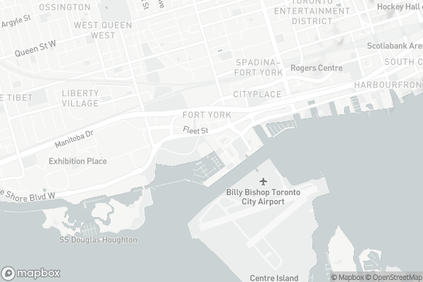 Map of 637 Lake Shore Boulevard West, Toronto