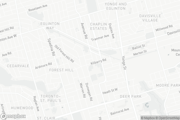 Map of 7 Killarney Road, Toronto