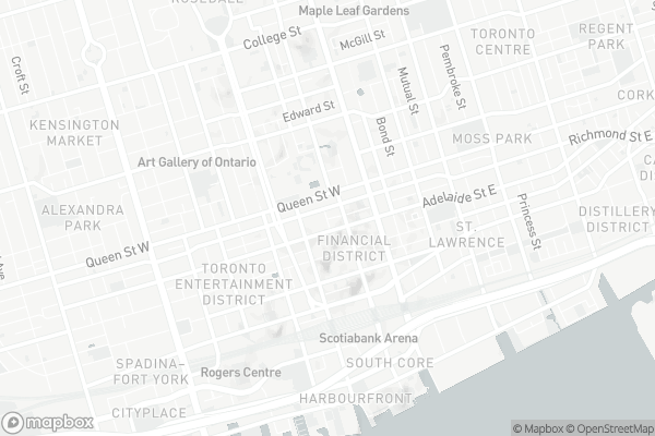 Map of 70 Temperance Street, Toronto