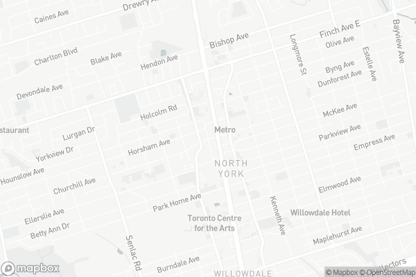 Map of 1212-75 Canterbury Place, Toronto