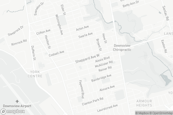 Map of 760 Sheppard Avenue West, Toronto