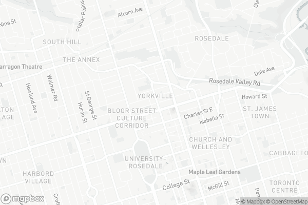 Map of 80 Cumberland Street, Toronto