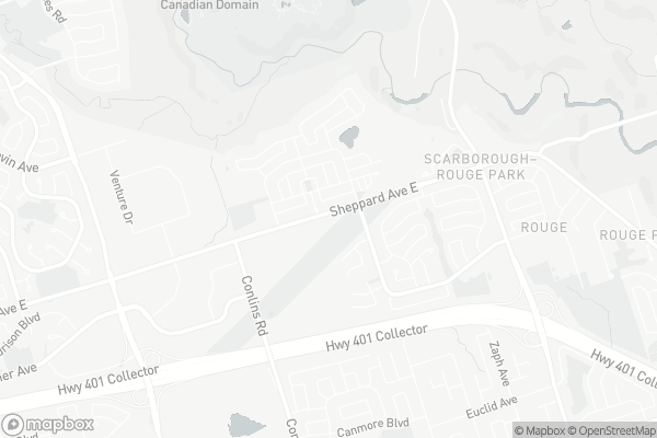 Map of 127-8855 Sheppard Avenue East, Toronto