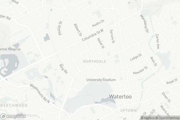 Map of 223-258B Sunview Street, Waterloo