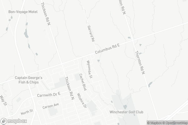 Map of 15 Burning Springs Place, Whitby