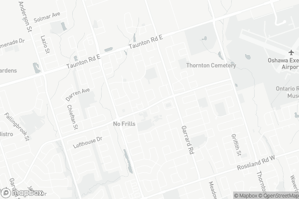Map of 6 Creekwood Crescent, Whitby