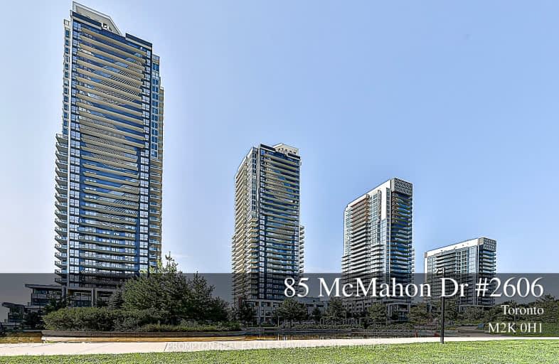 #2606-85 Mcmahon Drive, Toronto | Image 1