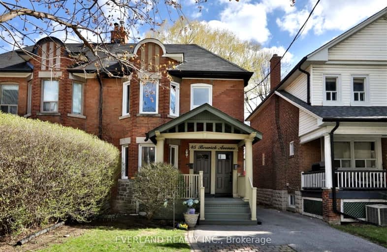 main -45 Berwick Avenue, Toronto | Image 1