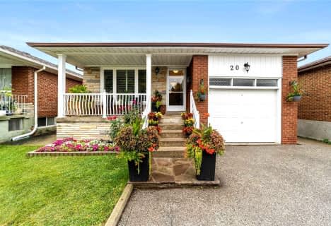 House for sale at 20 Iangrove Terrace, Toronto - MLS: E5762354