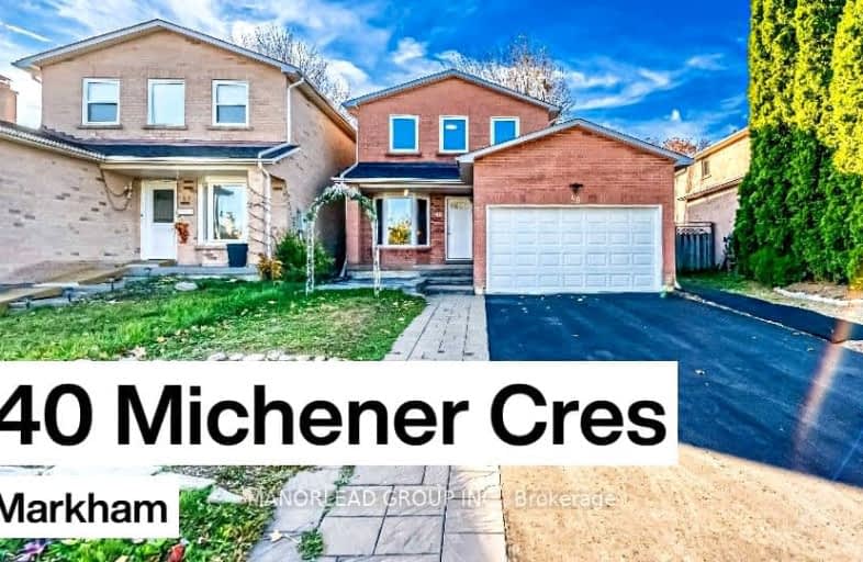 40 Michener Crescent, Markham | Image 1