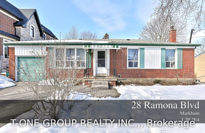 28 Ramona Boulevard, Markham | Image 1