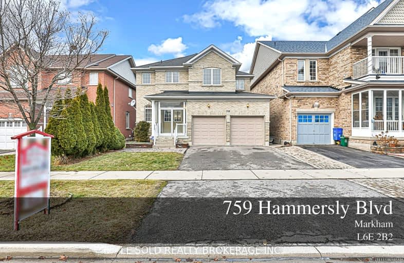 759 Hammersly Boulevard, Markham | Image 1