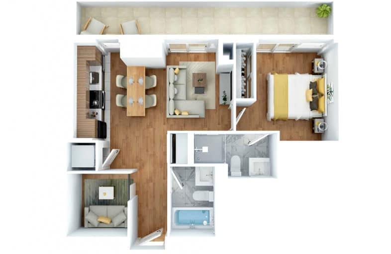 3607-70 Annie Craig Drive, Toronto | Image 1